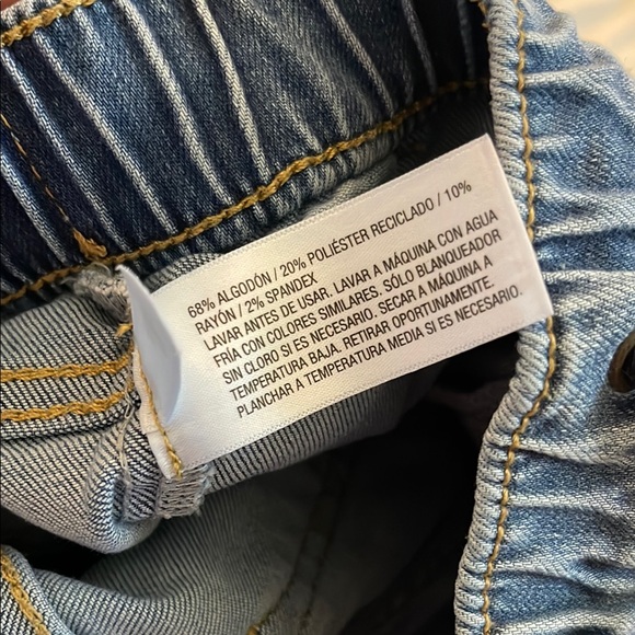 NEW ART CLASS | Boys Super Skinny Pull-On Blue Denim Kids Jeans by Car & Jack 10 - Picture 8 of 8